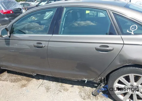 2014 Audi A6 2.0T Premium z USA, uszkodzony, nr VIN WAUGFAFC8EN161482